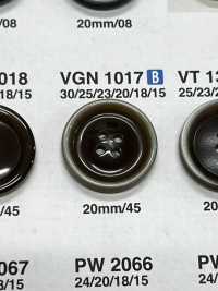 VGN1017 Botón Con Forma De Búfalo IRIS Foto secundaria