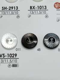 VS1029 Botón De Camisa Negro Y Teñido IRIS Foto secundaria