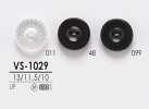 VS1029 Botones para camisa para teñido en negro