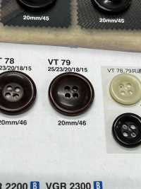 VT79 Botón Con Forma De Nuez IRIS Foto secundaria
