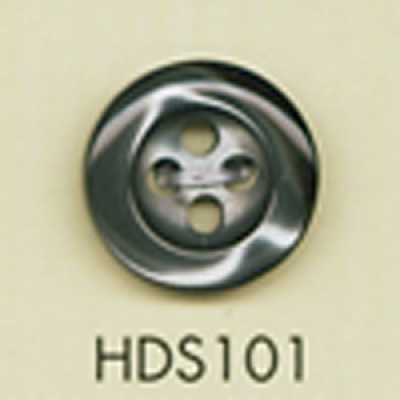 HDS101 Botones de resina de poliéster con aspecto de concha de la serie HYPER DURABLE resistente a impactos de DAIYA BUTTONS