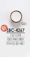 SBC4267 Botón De Metal Para Teñir
