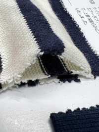 409 20/2 Algodón Jersey Teñido Rayas Horizontales[Fabrica Textil] VANCET Foto secundaria