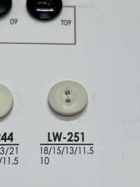 LW251 Botones De Teñido Para Ropa Ligera Como Camisas Y Polos[Botón] IRIS Foto secundaria