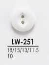 LW251 Botones para teñir para prendas ligeras como camisas y polos