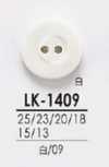 LK1409 Botones para camisas y abrigos, negros y teñibles