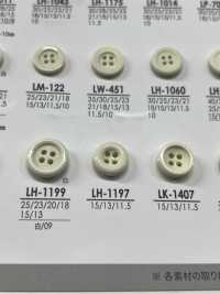 LH1197 Botones De Teñido Para Ropa Ligera Como Camisas Y Polos[Botón] IRIS Foto secundaria
