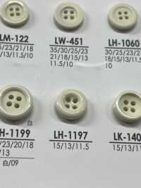 LH1197 Botones De Teñido Para Ropa Ligera Como Camisas Y Polos[Botón] IRIS Foto secundaria