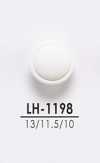 LH1198 Botones negros y teñibles para camisas y abrigos