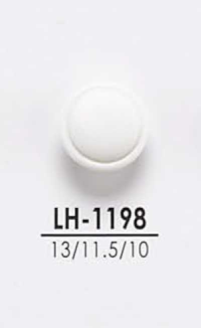 LH1198 Botones negros y teñibles para camisas y abrigos