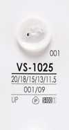 VS1025 Botones para camisa teñidos en negro