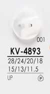 KV4893 Botón De La Camisa Para Teñir
