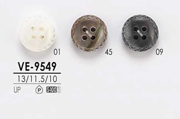 VE9549 Botones para camisas para teñir