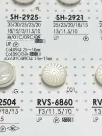 RVS6860 Botón De Poliéster Para Teñir IRIS Foto secundaria