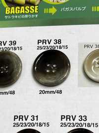 PRV38 Botón Con Forma De Búfalo IRIS Foto secundaria