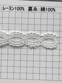 24012 Encaje De Tul Estrecho[Cordón] Kyowa Lace Subfoto
