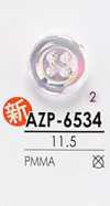 AZP6534 Botón perla Aurora