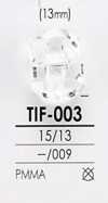 TIF003 Botón con corte de diamante