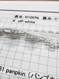 25128 Encaje Químico Estrecho[Cordón] Kyowa Lace Subfoto