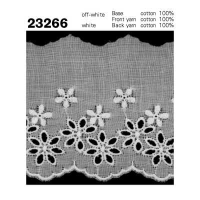 23266 Encaje de algodón