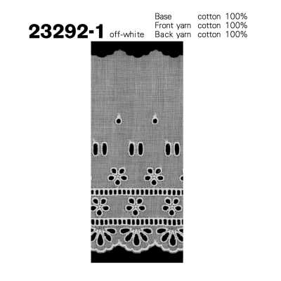 23292-1 Encaje de algodón