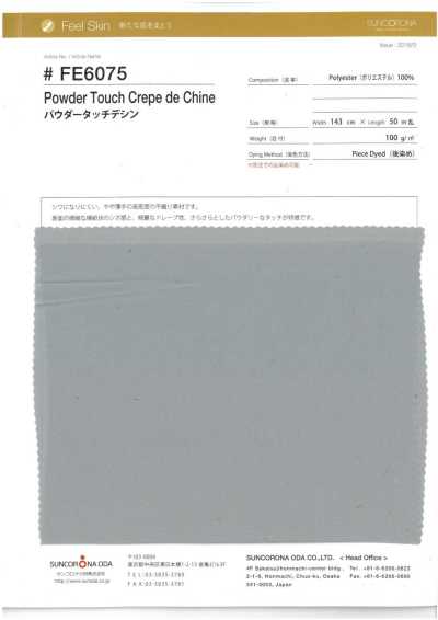 FE6075 Dechine tacto polvo