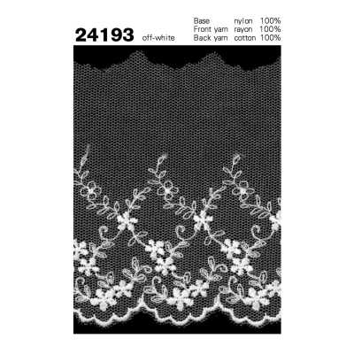24193 Encaje de tul