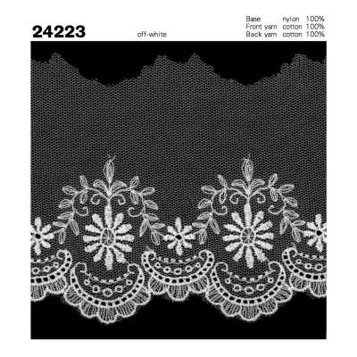 24223 Encaje de tul