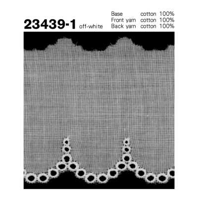 23439-1 Encaje de algodón