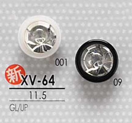 XV64 Botón de piedra de cristal para teñir