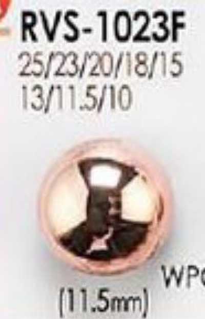 RVS1023F Botón de cobre brillante