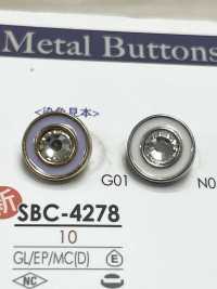 SBC4278 Botón De Metal Para Teñir IRIS Foto secundaria