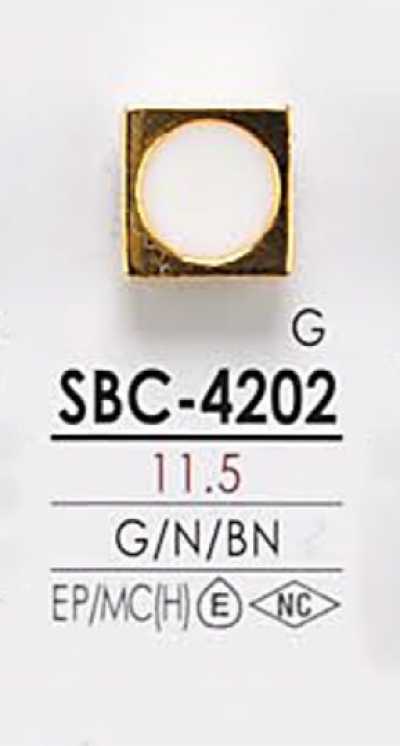 SBC4202 Botón metálico para teñido