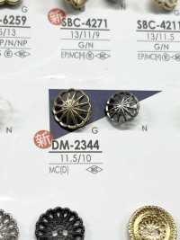 DM2344 Botón De Metal IRIS Foto secundaria