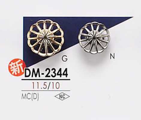 DM2344 Botón metálico