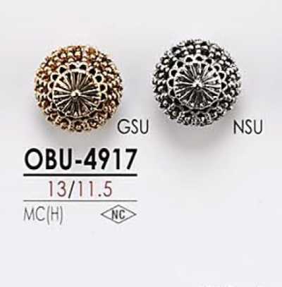 OBU4917 Botón de metal