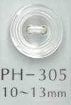 PH305 Botón de concha de doble borde