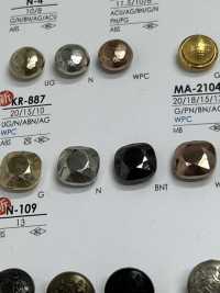 N109 Botón De Metal IRIS Foto secundaria