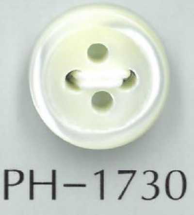 PH1730 Botón de nácar tipo 17 de 3 mm de grosor
