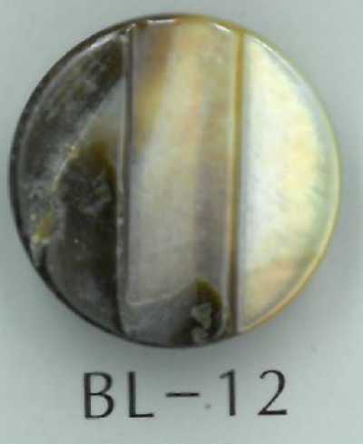 BL-12 Botón de concha con caña escalonada