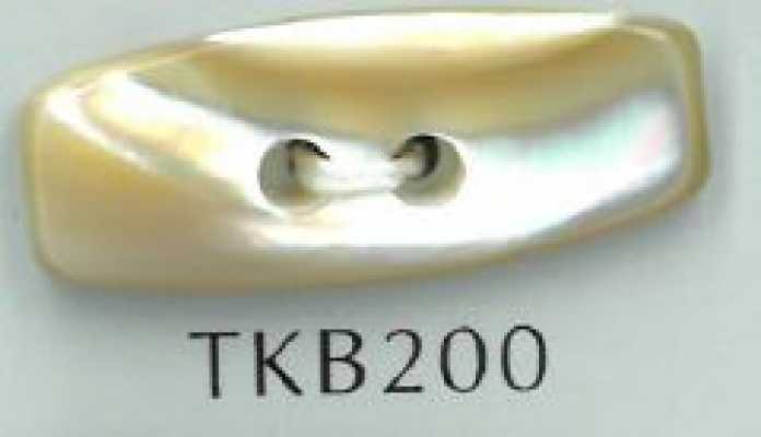 TKB200 Botón duffle de concha de 2 agujeros