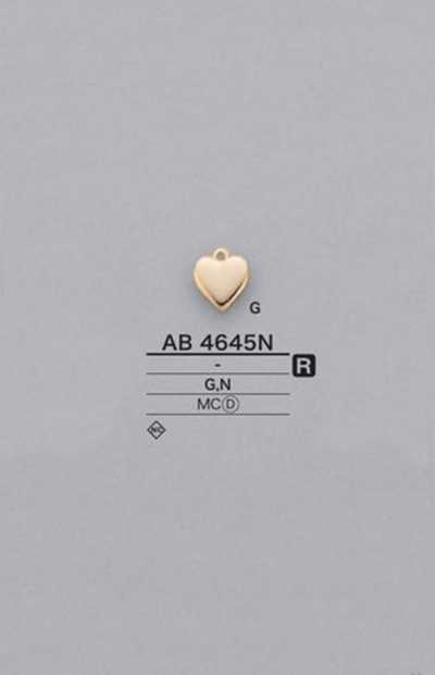AB4645N Pieza con motivo en forma de corazón