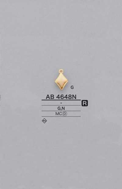 AB4648N Piezas con motivo de diamante
