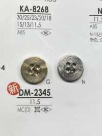 DM2345 Botón De Metal De 4 Orificios IRIS Foto secundaria