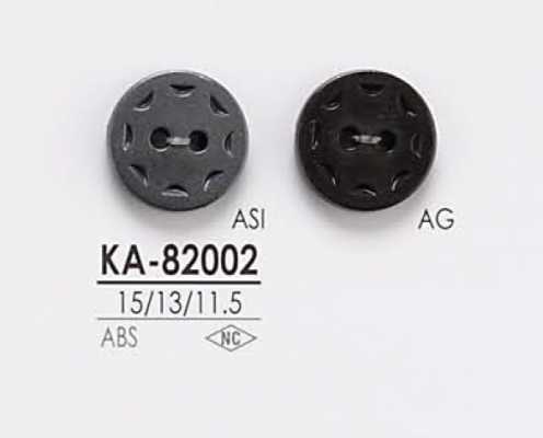 KA82002 Botón de metal de 4 agujeros para chaquetas y trajes