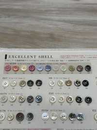 ES200 Botones De Poliéster De Cuatro Agujeros Con Borde Tipo Concha De Alta Calidad[Botón] DAIYA BUTTON(DAIYA BUTTON) Subfoto