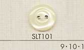 SLT101 DAIYA BUTTONS Botón de poliéster con aspecto de nácar