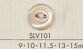 SLV101 DAIYA BUTTONS Botón de poliéster con forma de concha