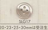 SLG17 DAIYA BUTTONS Botón de poliéster con forma de concha