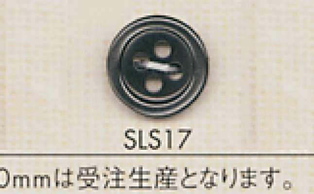SLS17 DAIYA BUTTONS Botón de poliéster con aspecto de nácar